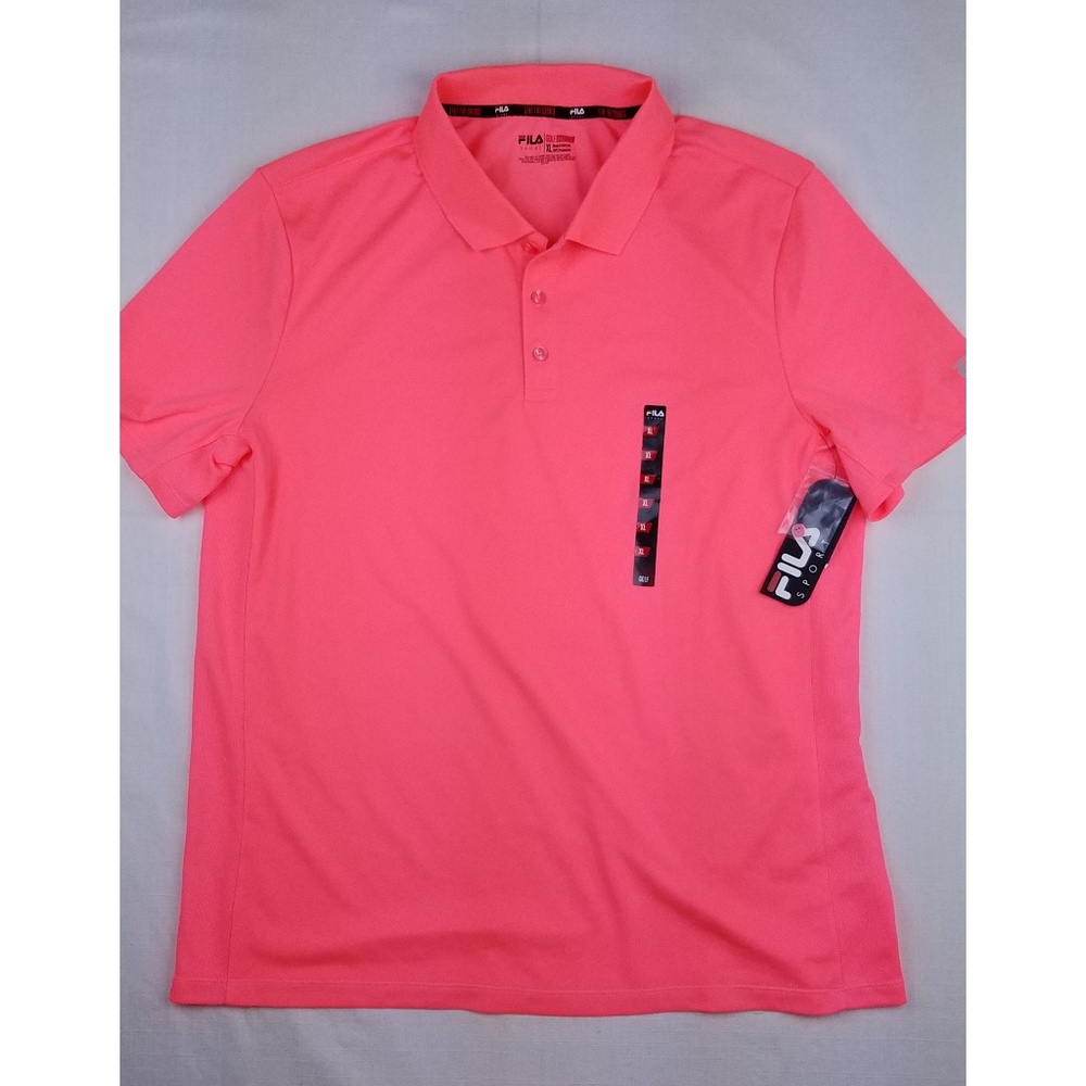 Fila golf athletic fit polo shirt NWT size XL